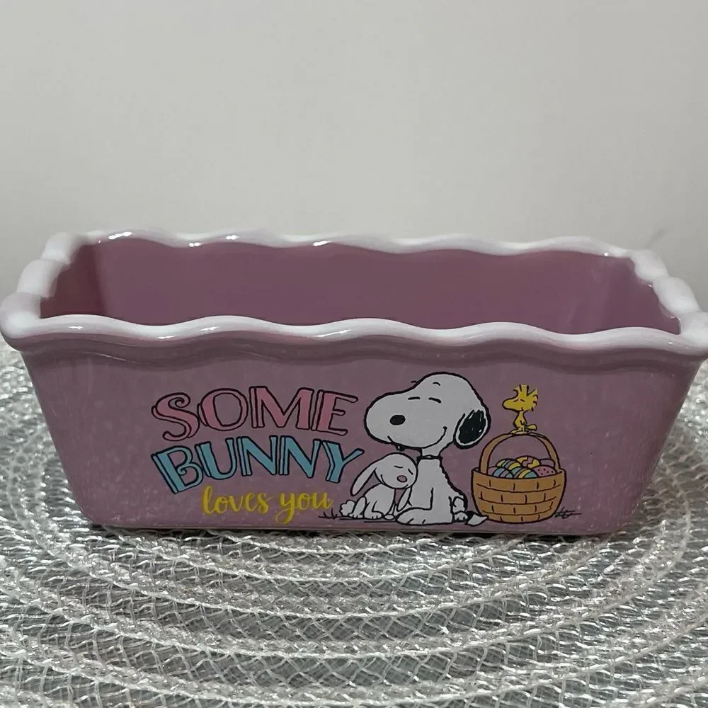 Peanuts Snoopy Mini Loaf Pan NWT